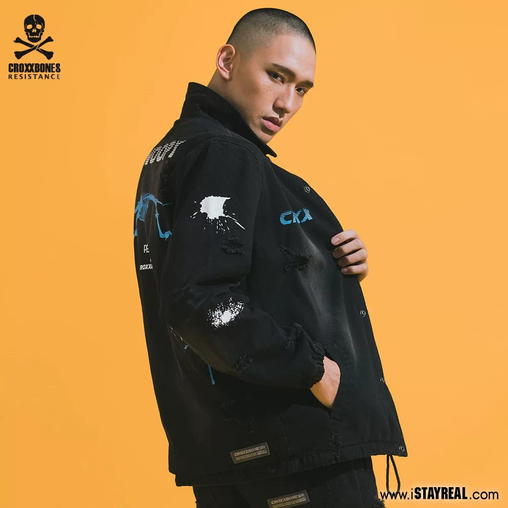 croxxbones Snoopy, джинсовая осенняя куртка унисекс для отдыха, для любимых