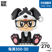 STAYREAL Wang Wang Mouse Little Doll Sheepdog Black Doll Handmade Creative Animal Gift SF Trend Brand