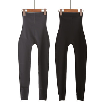 Suspension shark pants ແມ່ຍິງ outerwear ພາກຮຽນ spring ແລະດູໃບໄມ້ລົ່ນ leggings ບາງ seamless leggings ແອວສູງຂະຫນາດໃຫຍ່ທ້ອງຄວບຄຸມກົ້ນຍົກກະທັດຮັດ yoga pants