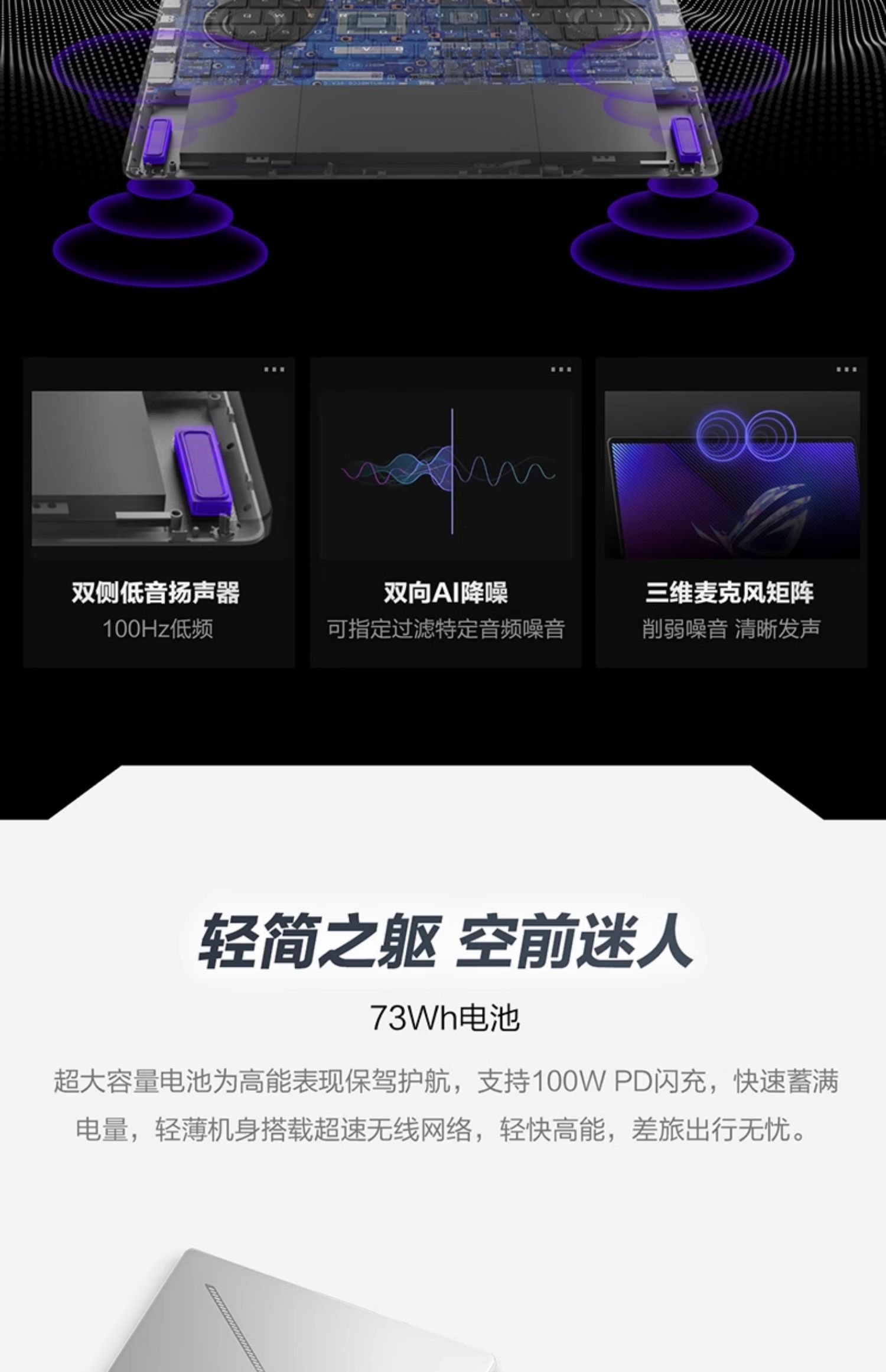 ROG幻14 Air 2025 14英寸 星云屏 设计师轻薄高性能游戏本笔记本电脑插图21