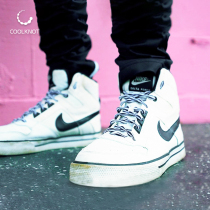 Stripe series COOLKNOT RUN no tie elastic bean shoelaces men and women fashion Wild Sports Leisure