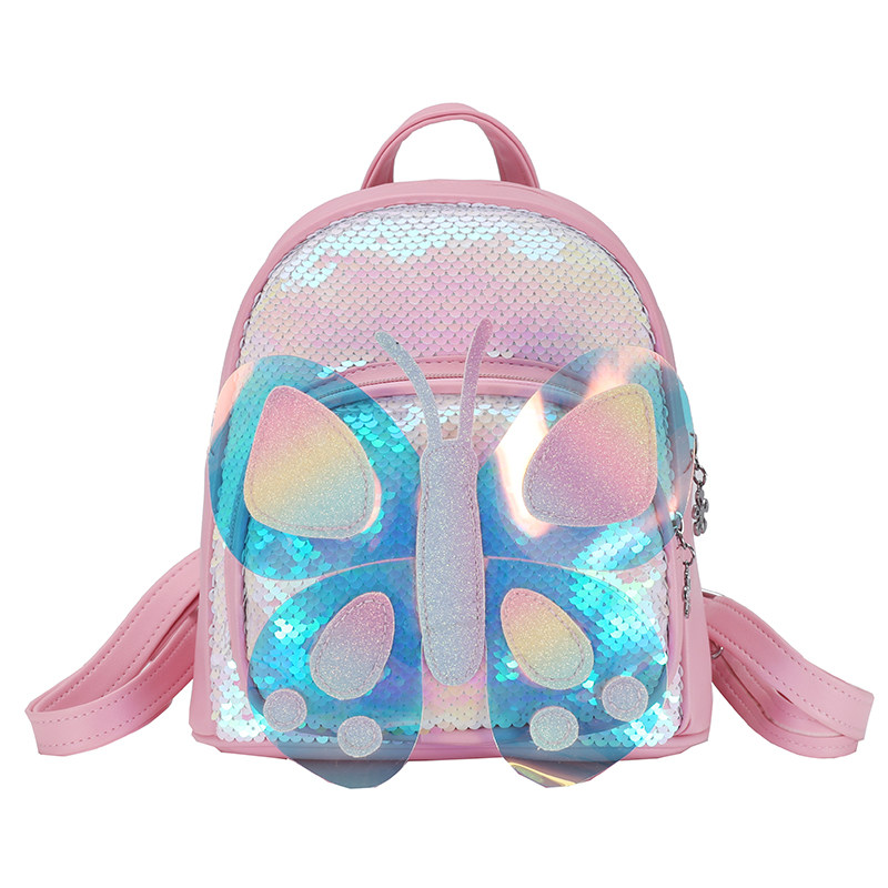 Korean version of the children's bag 2021 spring girl princess fashion shoulder bag cute girl travel out small backpack