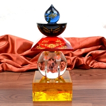 The crystal five-wheel stupa of the relic contains the relic Ganlu Maru Tantric Treasure Koinin Dharani Sutra Mantra tower large