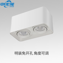 Cot dart lamp COB downlight spotlight ceiling lamp living room bedroom corridor lighting LED ceiling lamp simple Nordic Europe