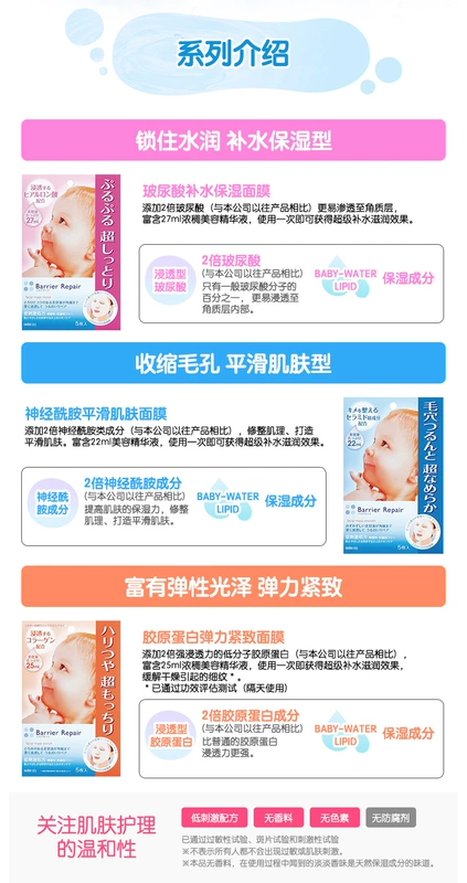 Kho ngoại quan phát hành Sundrug Shangdu Leke Mandan Mandan hydrating dưỡng ẩm làm săn chắc mặt nạ bột màu xanh da cam 5 miếng * 3 - Mặt nạ