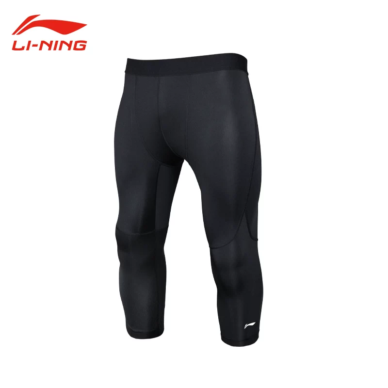 Шорты для зала Li Ning, спортивные штаны быстросохнущие для баскетбола, тренировки, облегающие, для бега