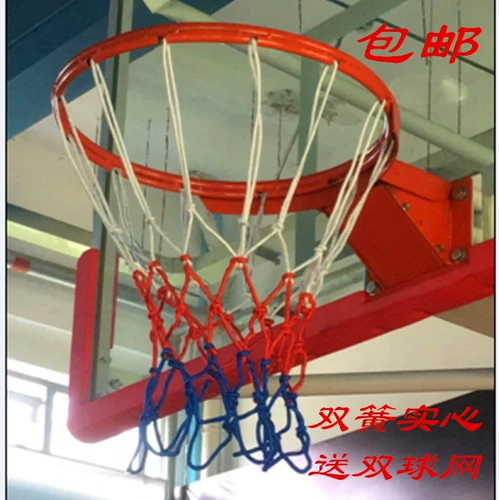 Outdoor Real Ball Spring Ball Box Double Spring Ball 12 Buckle Bucketball Circle Standard Training Ball Storage