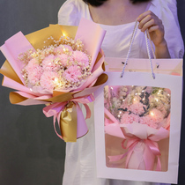 Mothers Day gifts send girls girlfriends Cornells carnation Rose Flowers Surprise Practical Birthday Gift Graduation bouquet