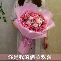 Graduation bouquet Net Red birthday gift to girlfriend girlfriend wife exquisite special practical heart heart creative confession