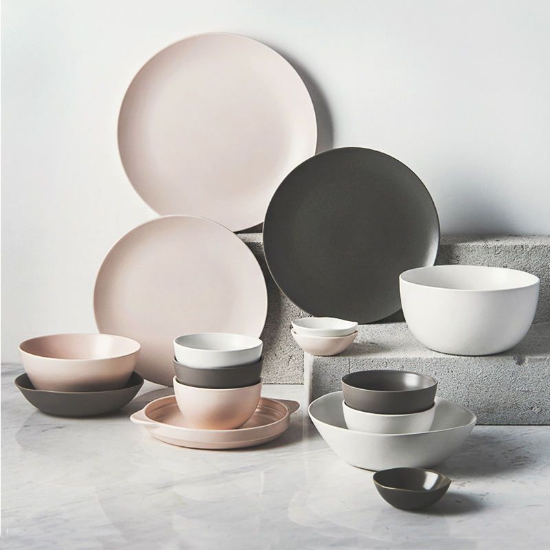 Yijia Nordic style dishes set ins tableware set dishes home personality creative simple chopsticks set bowl