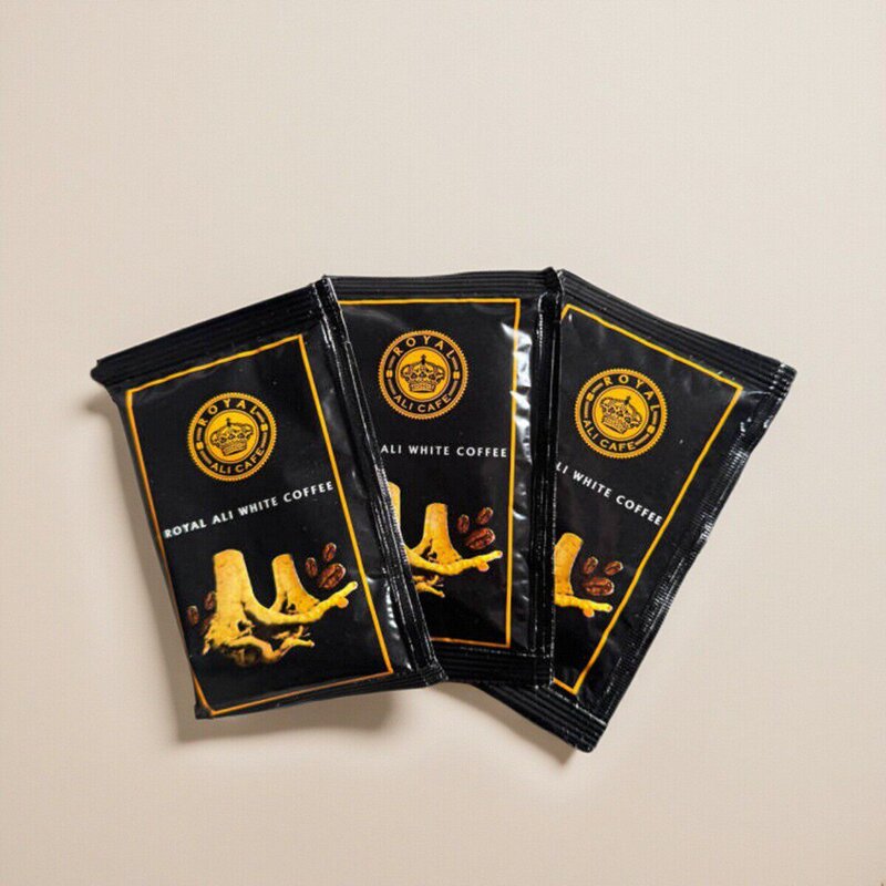 Royalali Royal Ali Malaysia Tongkat Ali Herbal Coffee for Men, One Box of Six Packs, 13g Royalali Royal Ali Malaysia Tongkat Ali Herbal Coffee for Men, One Box of Six Packs, 13g