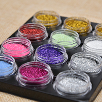 Nail jewelry Glitter Glitter Glitter Glitter Eyeshadow Powder Nail Polish Sticker Gradient Laser Powder Tool Set