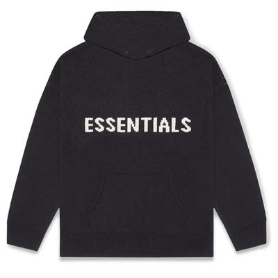 FOG FEAR OF GOD double-line ESSENTIALS sweater FG loose high street tide hooded sweater for men and women