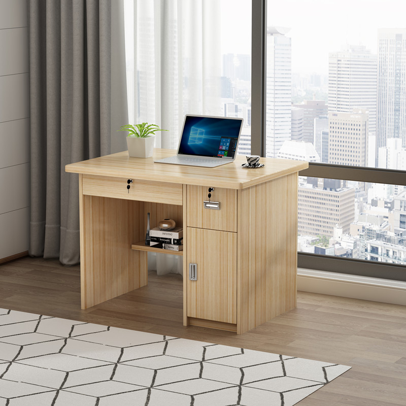 Simple Home Student Writing Desk with Drawer Lock 0.8m Office Desk Study Desk Bedroom Table Storage Table Modern Simple Home Student Writing Desk with Drawer Lock 0.8m Office Desk Study Desk Bedroom Table Storage Table Modern