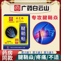 Baiyun Mountain Mining Zhilin Wormwood tendon sheath paste wrist thumb pain finger bulging muscle joint pain special paste