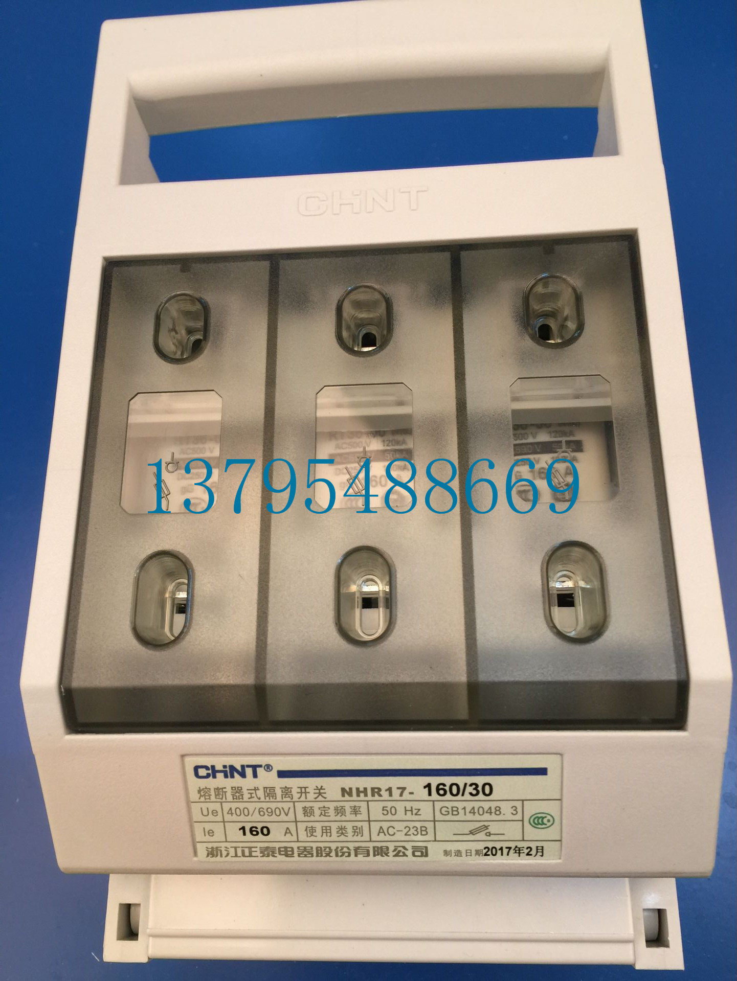 Chint fuse Disconnector NHR17-160 30 63 3 100 3 250 3 400 30