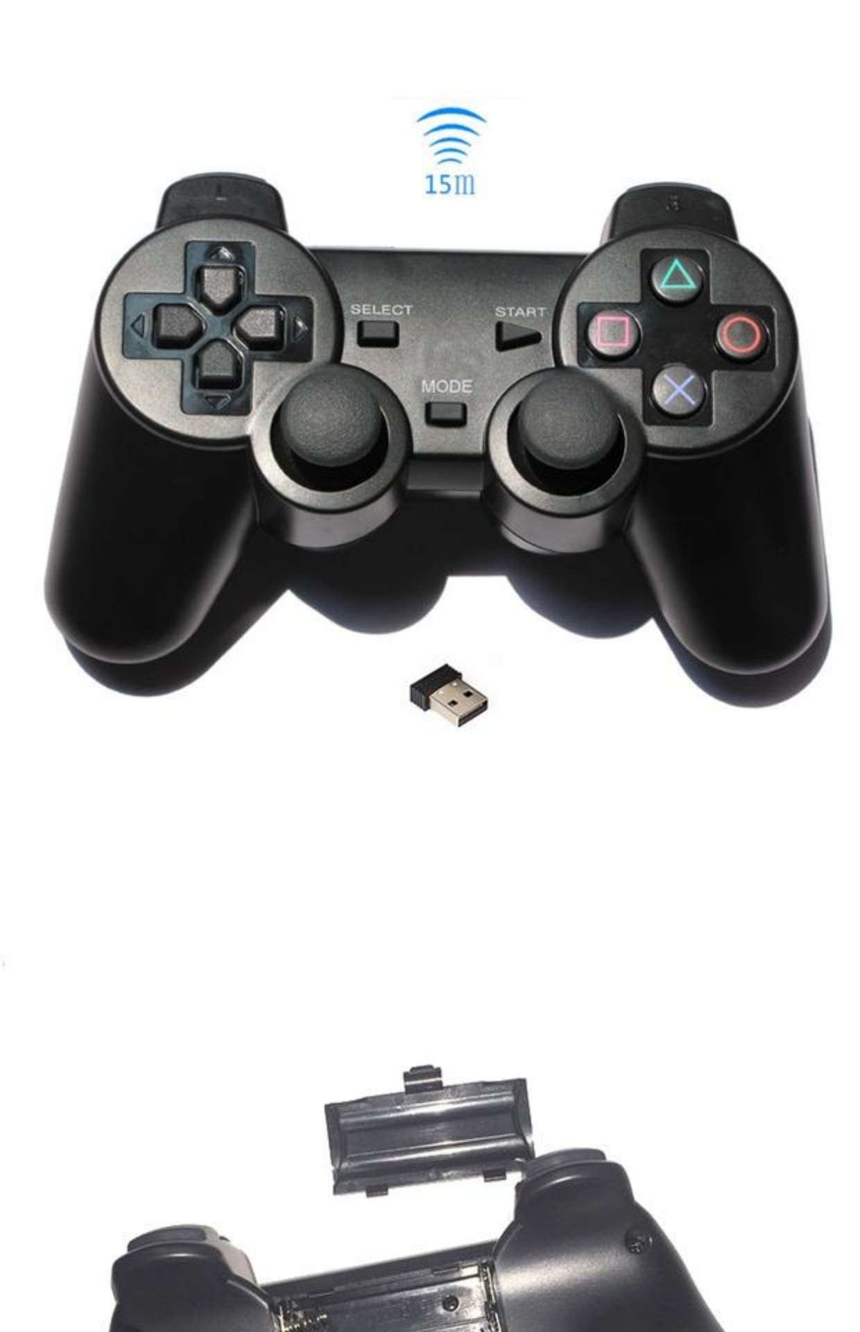 Bộ điều khiển trò chơi không dây hộp mạng máy tính phổ thu máy phát USB cắm và bán nóng tay cầm ipega