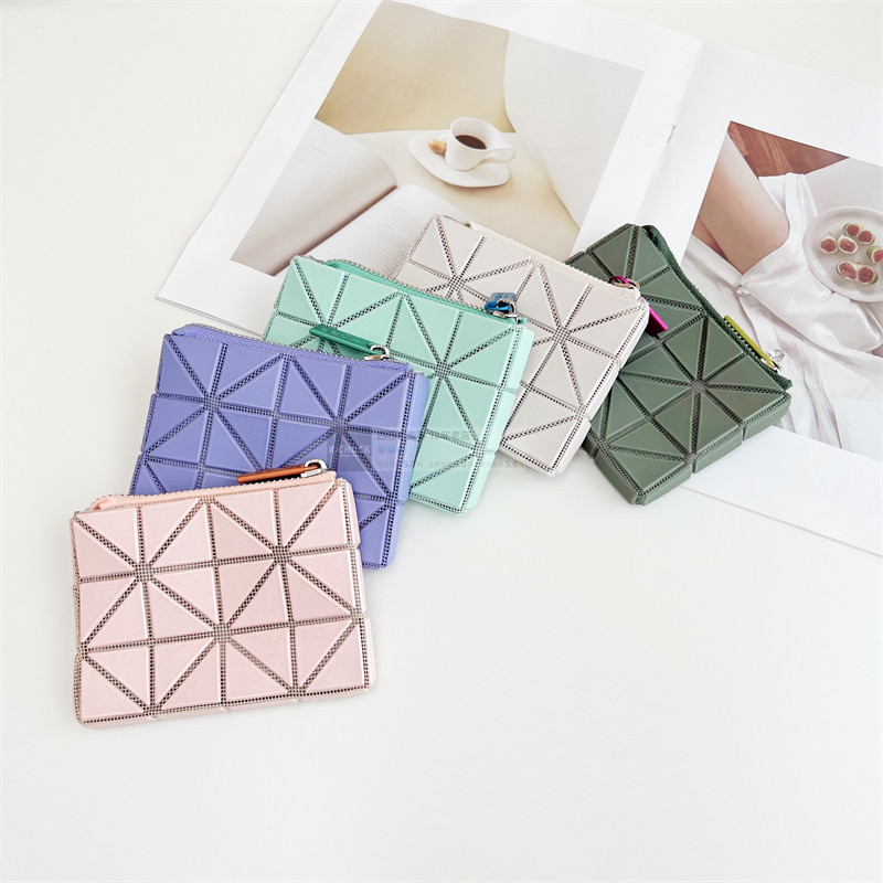 Japanese Lingge Three BAUOBAO Zero wallets March Qualifies Colour Residence Coin Documents Package Containing Bag small Capo-Taobao