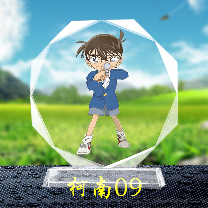 Detective Conan Creative DIY Birthday Gift Boyfriend Girl Girlfriend Custom Crystal Ornament Hand-made Souvenirs