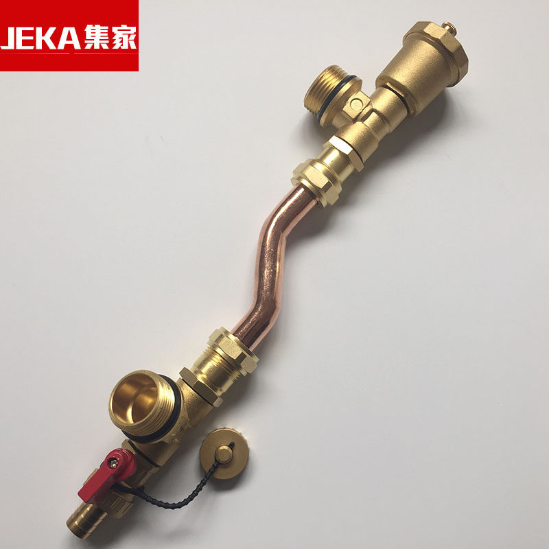JEKA set home floor heating fixed differential pressure bypass valve floor heating valve water distributor bypass valve