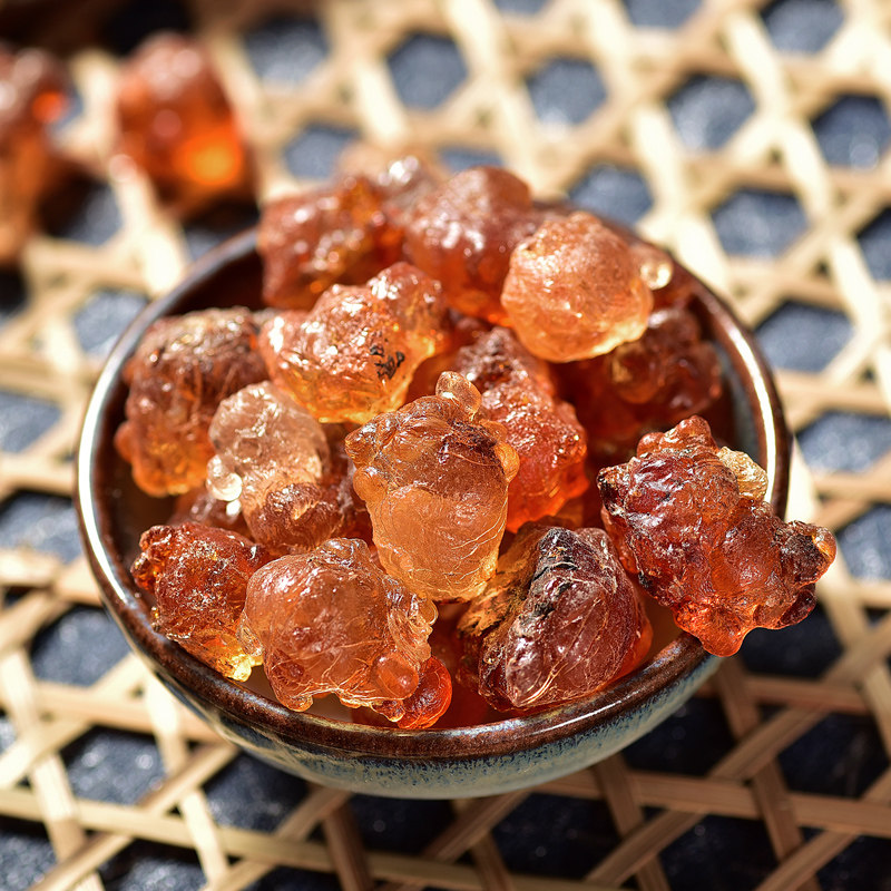 Cisicheng Peach Gum Natural Peach Blossom Tears with Soap Corner Rice Snow Lotus Seed Silver Ear Soap Corner Mi 125g