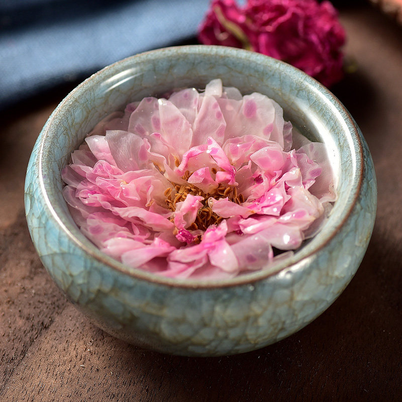 Shuncheng College's large dry rose flower tea canned low temperature baking without sulphur heavy petals flower crown flower and grass tea Shandong Pingyin