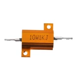 RX24 Золотая алюминиевая оболочка металлическая оболочка высокая охлаждающая сопротивление 10 Вт 25 Вт 50 Вт 150 Вт 200 Вт