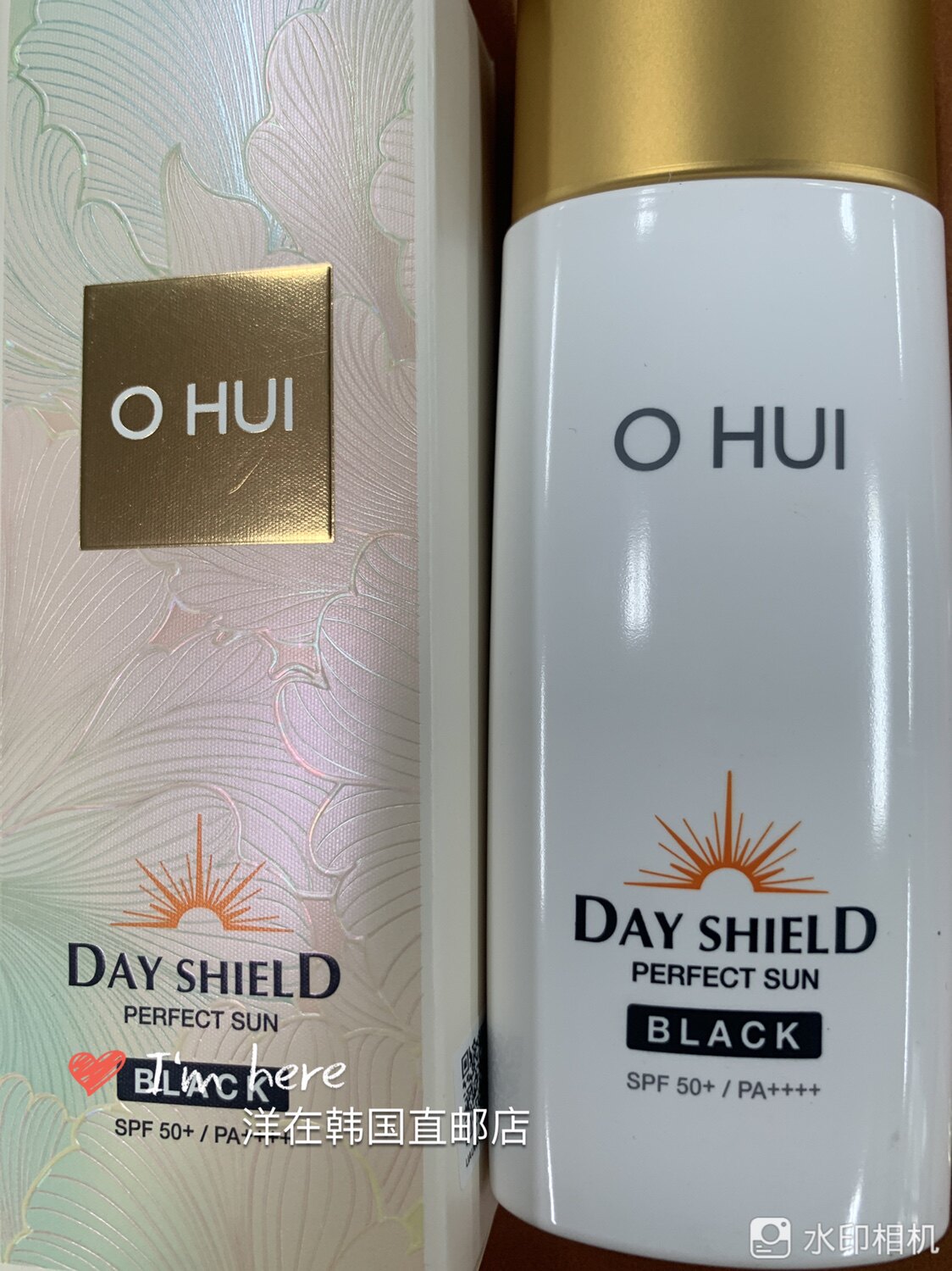 韩国正品代购 ohui欧蕙活力轻盈防晒乳