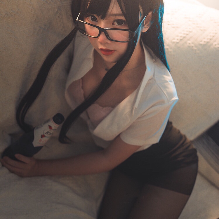 ol secretary Uniform Temptation Sexy Teacher to work in the role of teacher's office Emotional Underwear Passion Suit