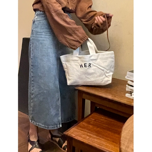 Сумка через плечо, портативный шоппер для отдыха, коллекция 2021, в корейском стиле