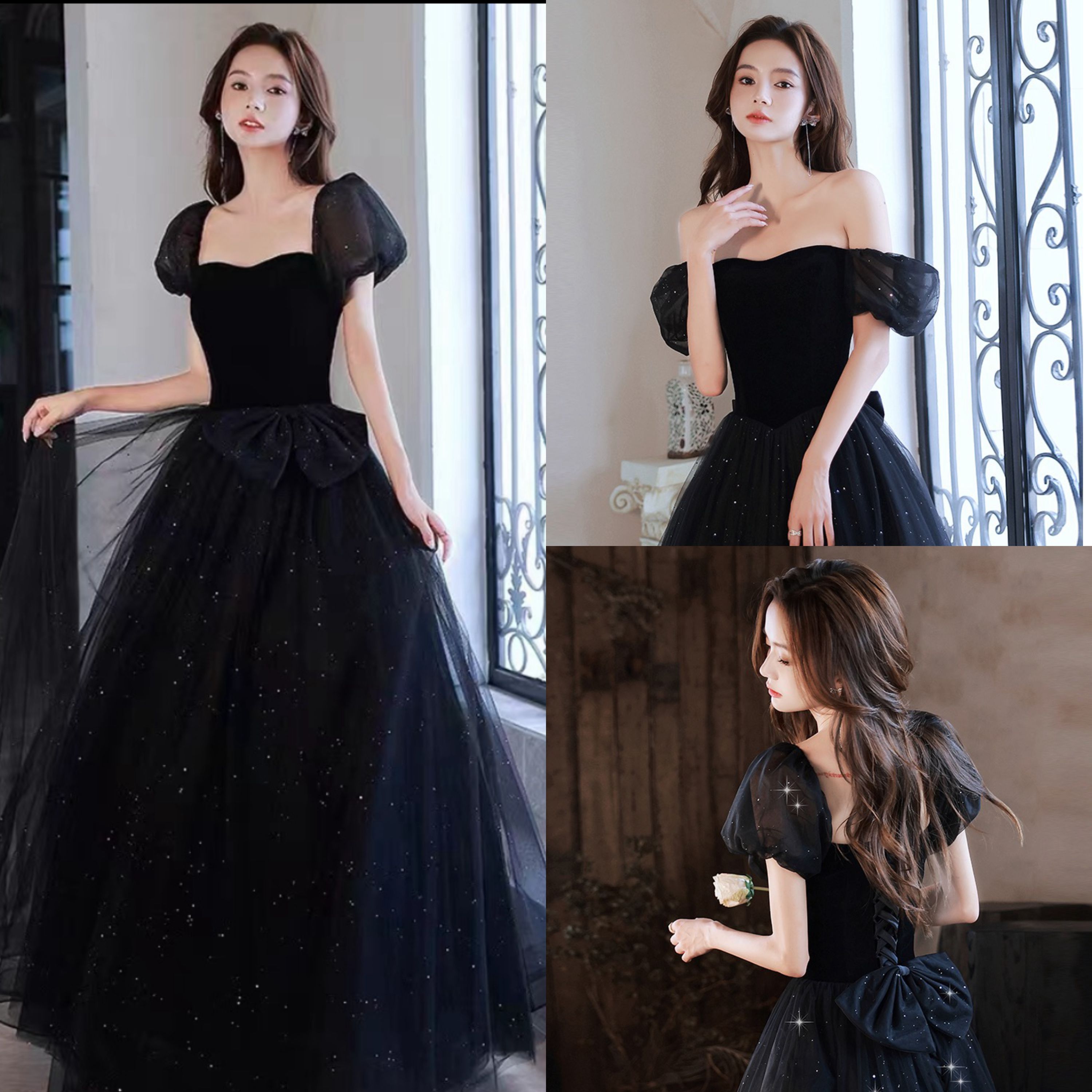  XL+T-033 Black Butterfly Clothing is about 145cm.   + $4.71 