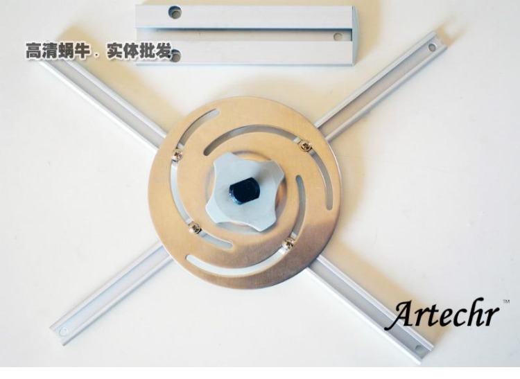 Giá treo trần bằng hợp kim nhôm-magiê siêu mỏng Artechr CM-1.0 không có cột tổng chiều cao 7CM - Phụ kiện máy chiếu chân treo màn chiếu