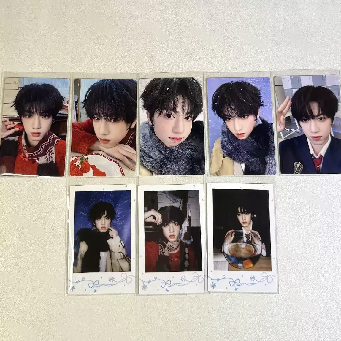 TNT时代少年团white小卡早期小卡自制纪念收藏款刘耀文宋亚轩