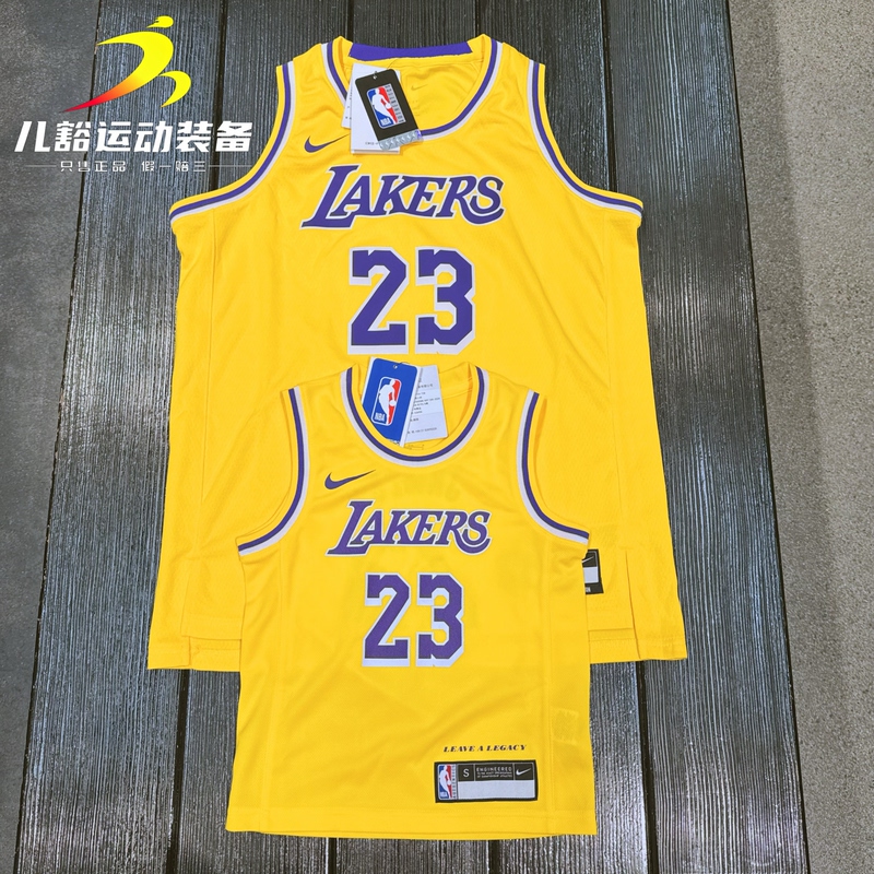 Authentic Nike Children's Los Angeles Lakers James Basketball Quick-Dry Jersey Fz8625-728 Authentic Nike Children's Los Angeles Lakers James Basketball Quick-Dry Jersey Fz8625-728