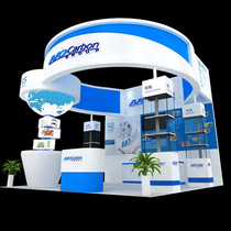 Shanghai exhibition decoration design Shanghai exhibition layout Shanghai booth decoration Shanghai booth construction