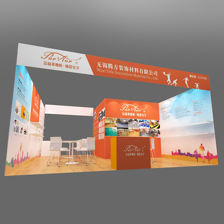 Standard booth poster hanging scroll layout planning Exhibition standard booth hanging picture Graphic design Printing custom advertising