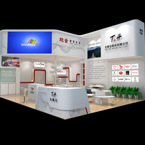 Standard booth decoration design Special booth production Aluminum booth construction design Truss booth layout