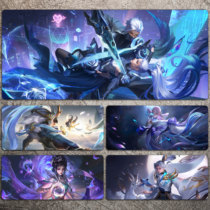 Wangs Glory Mouse Pad Super Large Number Lock Side Game Perimeter Computer Upholstered Keyboard Mat desk mat Custom