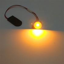 Mini DIY handmade luminous production material button battery small colored light LED electronic bulb lamp Pearl decorative cloth exhibition