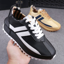 Mens shoes 2021 new autumn sports father shoes thick-soled high board shoes mens small white shoes casual shoes men