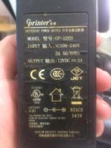 适用于Cprinter电源适配器 佳博12V3000MA GP-1203 12V3A适配器