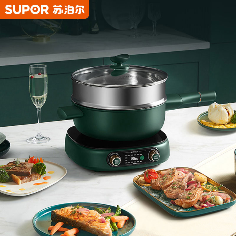 Supoir induction cooker home small multifunctional integrated high power battery furnace frying pan suit new intelligence