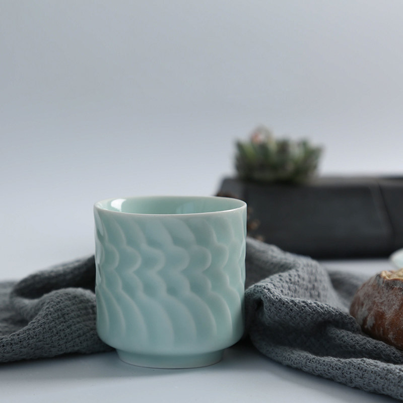 Nine artisans Ceramic Cloud master cup in Wind Household Coffee Coffee Milk Cup creative Japanese ceramic cup