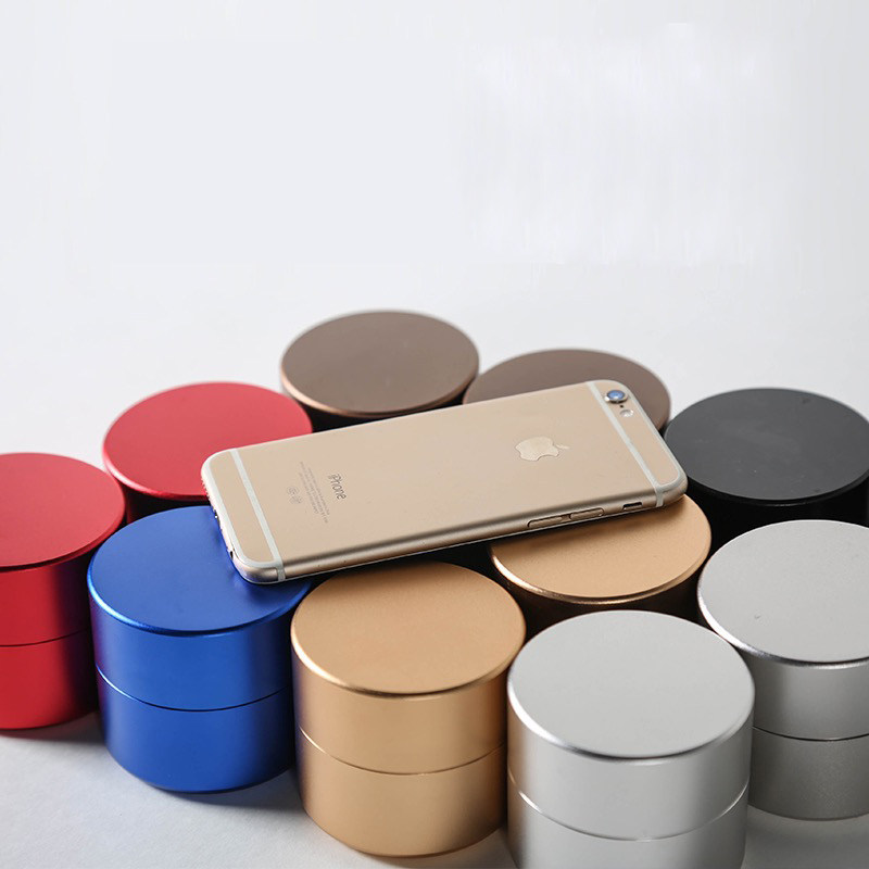 Nine Artisan On-board Travel Tea Leaf Jar Small portable Portable Tea Case Metal Titanium Aluminum Alloy Stainless Steel Tea Barn