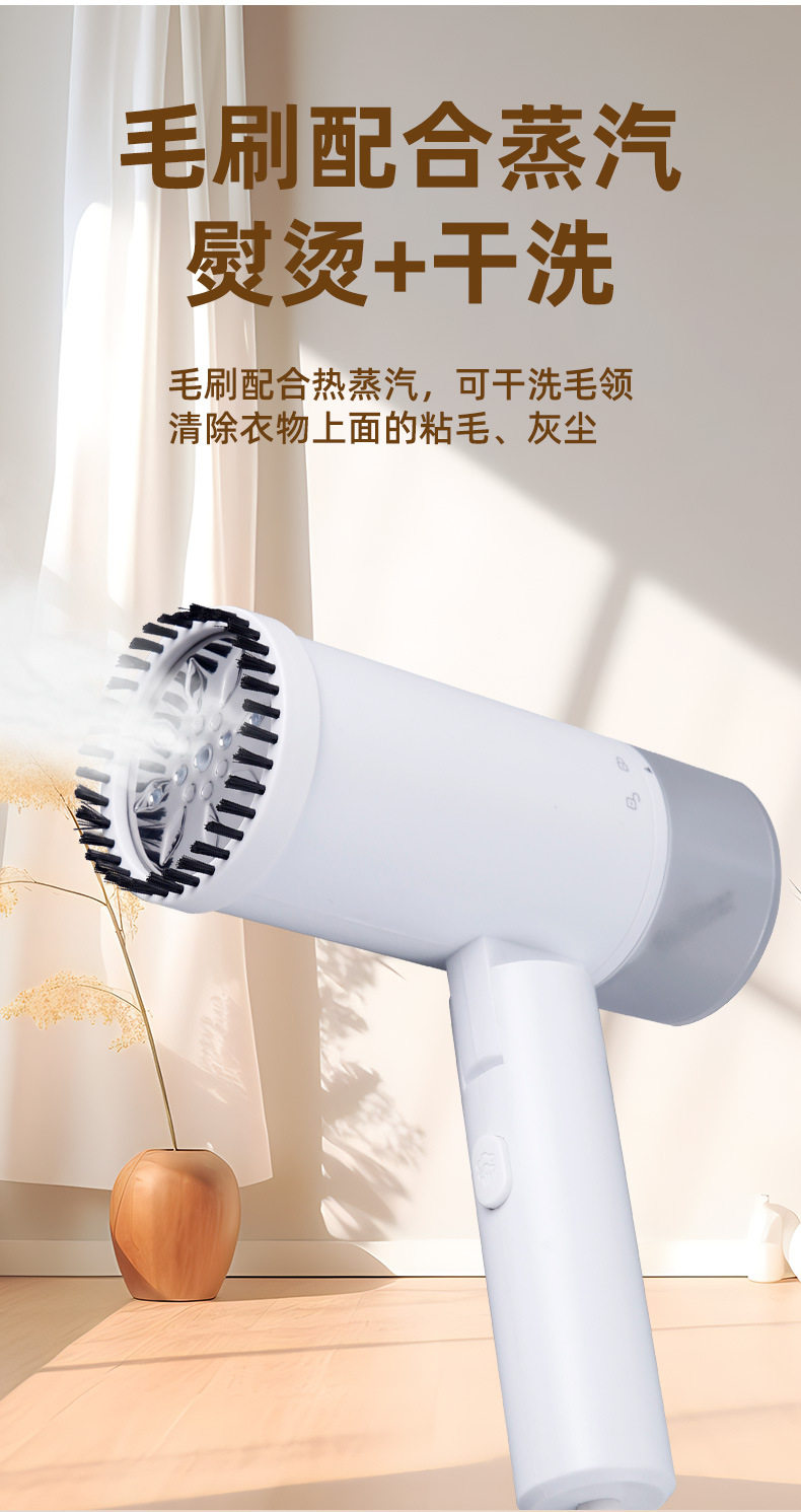 手持挂烫机小型电熨斗蒸汽烫斗家用烫衣机旅行折叠熨烫机机械式详情4