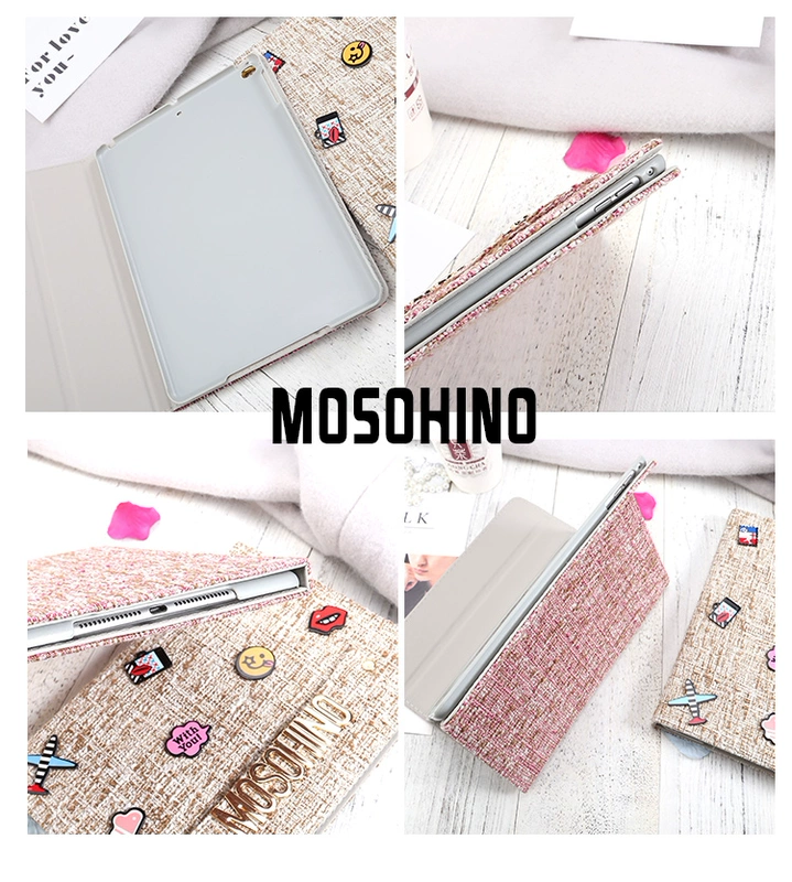 Ipad air2 vỏ bảo vệ ngủ táo mini2 / 4 bao da 3 siêu mỏng 5 máy tính bảng Hàn Quốc mini 1 vỏ 6 - Phụ kiện máy tính bảng cường lực ipad