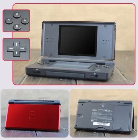 Bảng điều khiển trò chơi NDSL / NDS Thiết bị cầm tay gốc NDSI cùng dòng Pokemon đen trắng 2 Trung Quốc máy chơi game sup 400