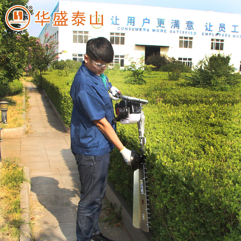 Shandong Huaxin tea pruning machine petrol tea tree pruning machine single edge 750 heavy repair cut and cut tea machine repair tea machine