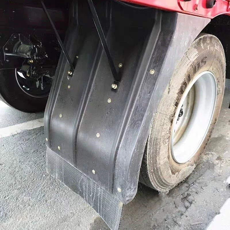 东风 Tianlong KL Tianjin KRVR rear wheel fender drive wheel mud tile plastic fender anti-splash hem