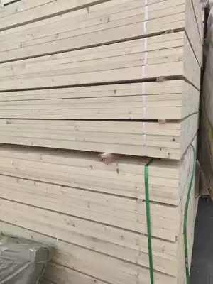 Chengdu wooden strip wooden square solid wood 2X3 wooden keel Home improvement woodworking decoration wooden strip Floor keel 3X4 white wooden strip